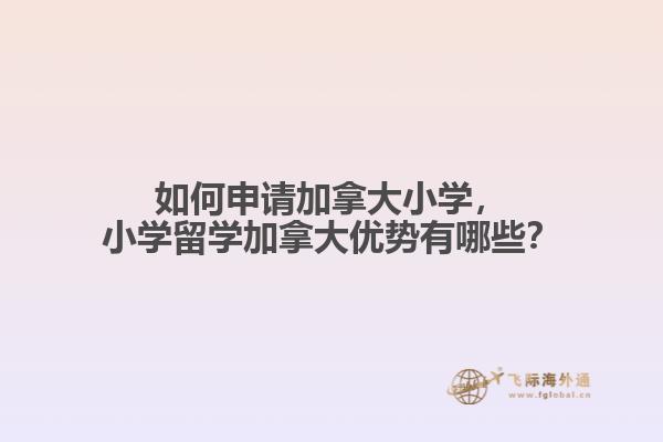 如何申請加拿大小學，小學留學加拿大優(yōu)勢有哪些？