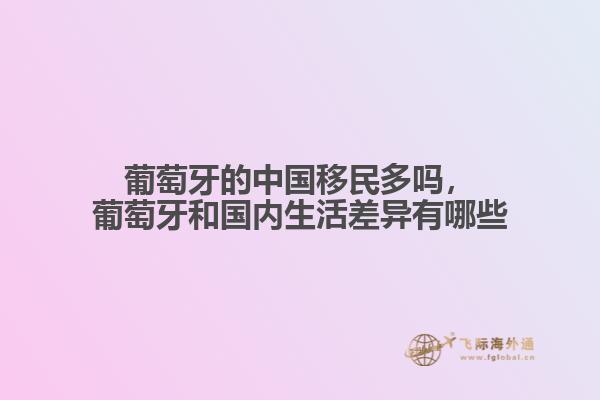 葡萄牙的中國移民多嗎，葡萄牙和國內(nèi)生活差異有哪些