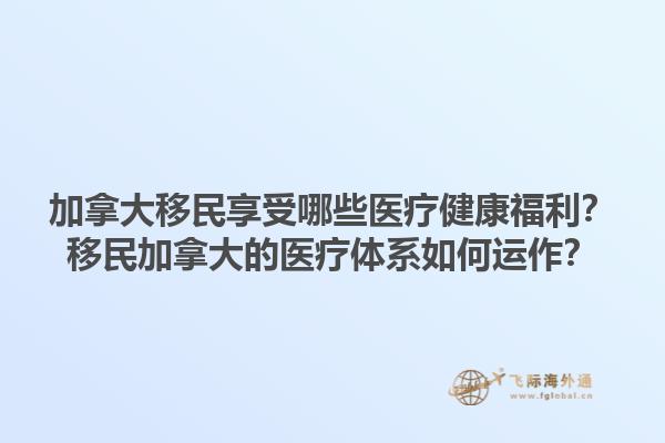 加拿大移民享受哪些醫(yī)療健康福利？移民加拿大的醫(yī)療體系如何運(yùn)作？1.jpg
